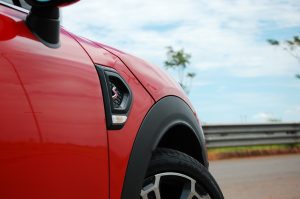Countryman Cooper S Chili Red 2022 Side Scuttle